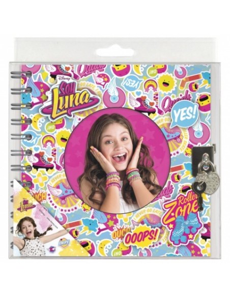 Carnet intime VSoy Luna Disney avec cadenas 