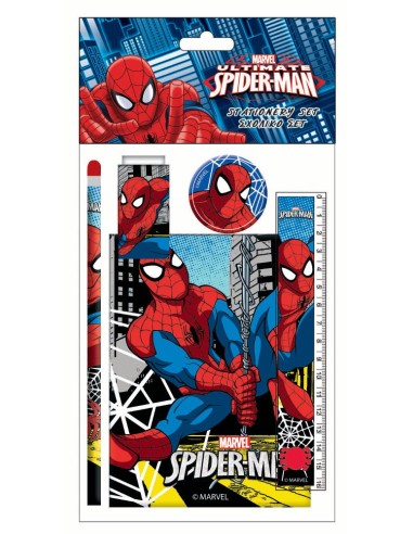 Set Papeterie 5 pièces Spiderman