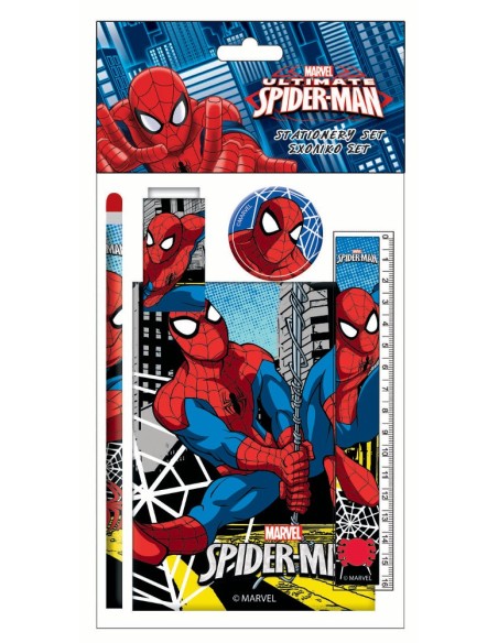 Set Papeterie 5 pièces Spiderman