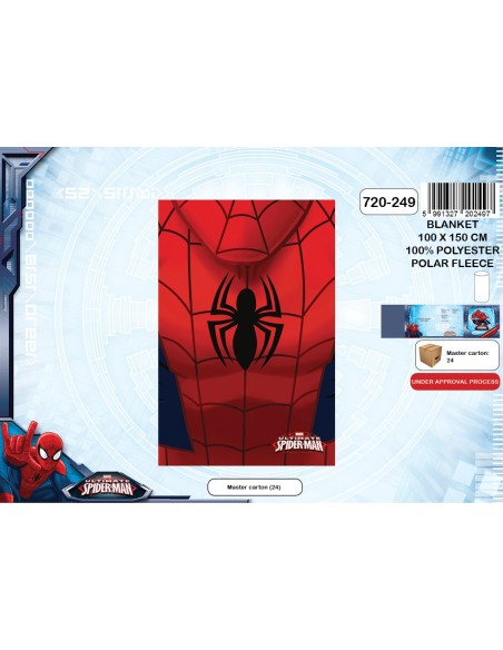 Plaid polaire Spiderman - 720-249