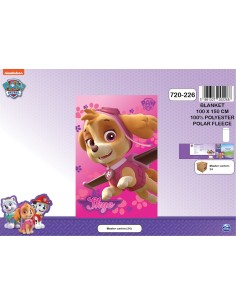 Plaid polaire Paw Patrol - 720-226