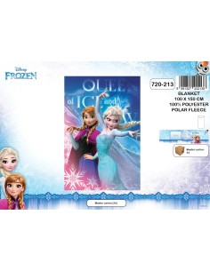 Plaid polaire La Reine des neiges - 720-213