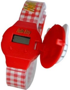 Hello Kitty pulsera digital de plástico reloj - zr20142 -New discou... 2
