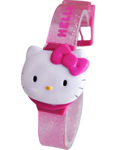 Hello Kitty pulsera digital de plástico reloj. -New discount.com