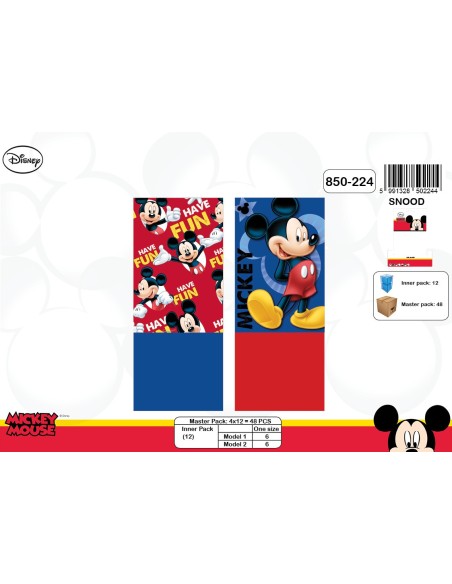 Cache neck Mickey Disney - 850-224
