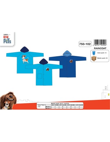 Imperméable Secret Life Of Pets 