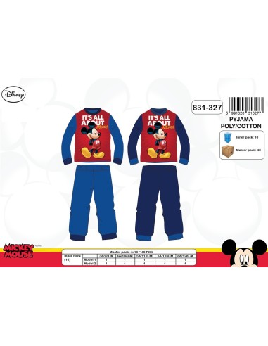 Pyjamas Mickey Disney 
