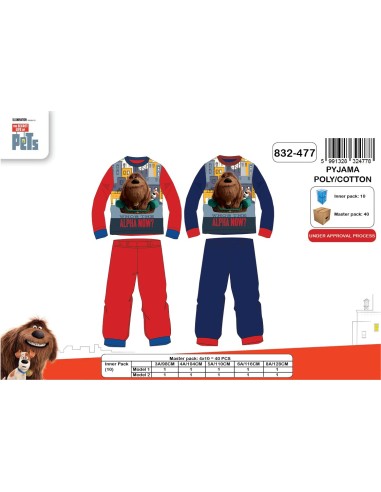 Pajamas Secret Life of Pets