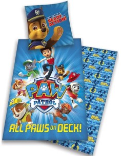 Housse de couette Paw Patrol - 100 %  coton