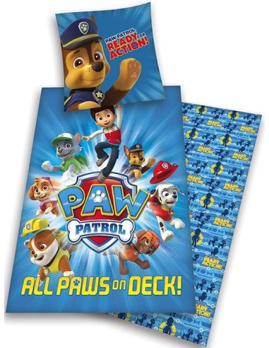 Housse de couette Paw Patrol - 100 %  coton