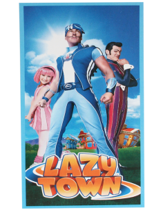 Beach towel or bath towel Lazy Town