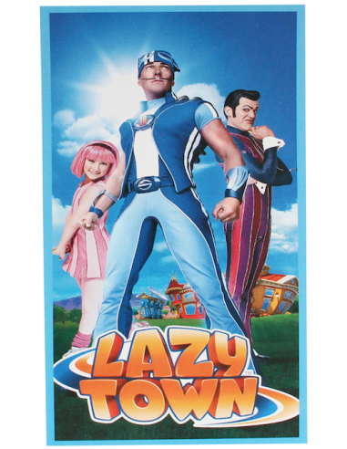 Serviette de plage ou drap de bain Lazy Town