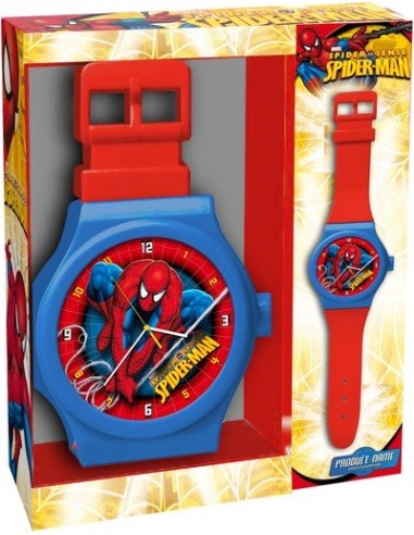 Orologio a forma di orologio Spiderman di grandi dimensioni - New d...