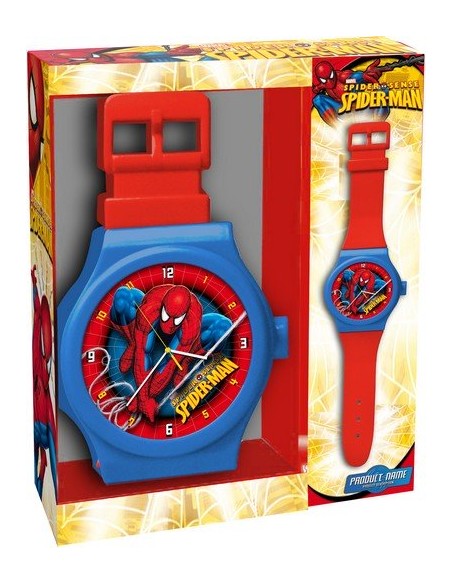 Grande pendule Spiderman en forme de montre - New discount.com