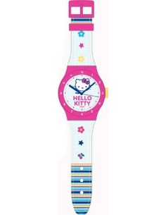Grande orologio Hello Kitty a forma di orologio H: 90 cm - New disc...