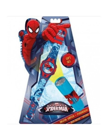 Montre Spiderman avec lampe de poche