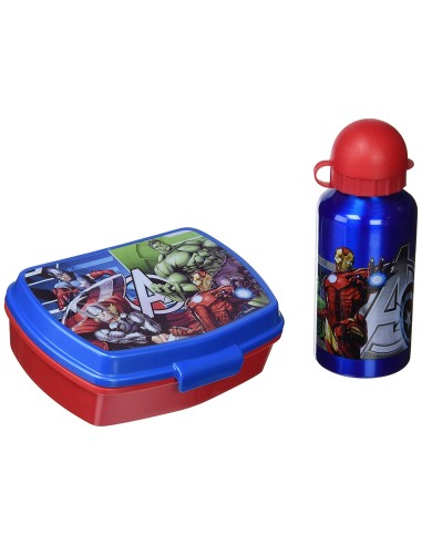 Boîte à gouter PVC + Gourde