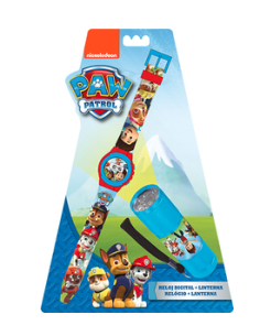 Montre digitale Paw Patrol avec lampe de poche