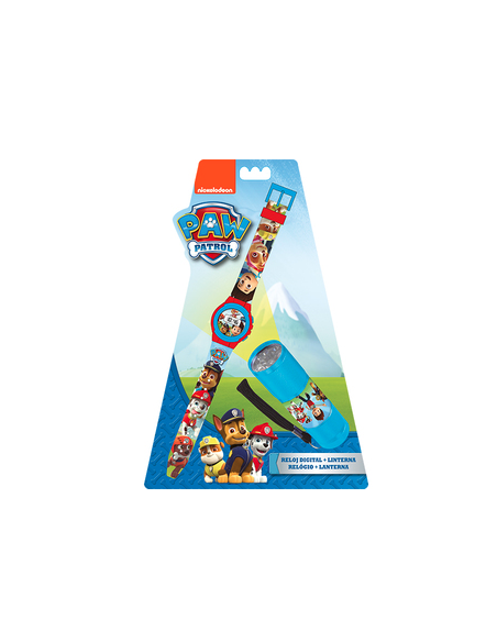 Montre digitale Paw Patrol avec lampe de poche