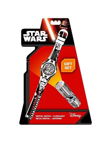 Montre digitale Star Wars avec lampe de poche