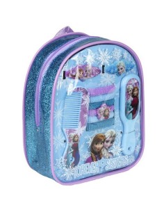 Sac a dos avec accessoires cheveux La reine des neiges