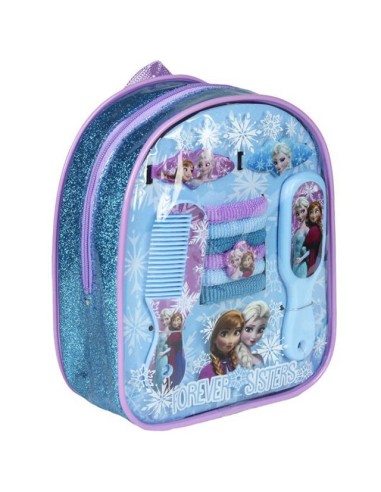 Sac a dos avec accessoires cheveux La reine des neiges