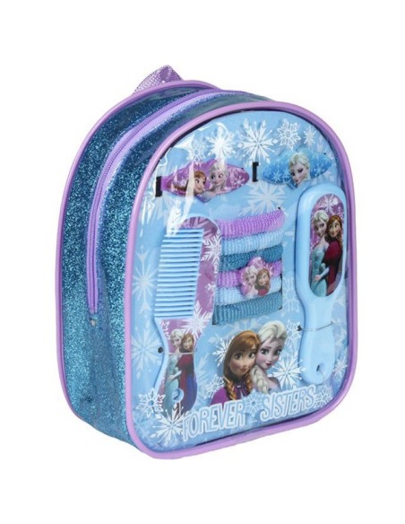 Sac a dos avec accessoires cheveux La reine des neiges