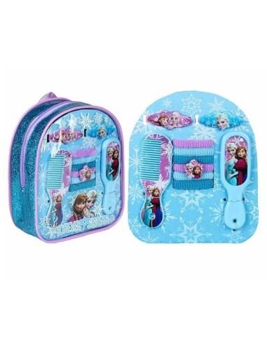 Sac a dos avec accessoires cheveux La reine des neiges