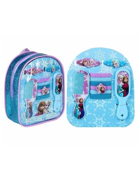 Sac a dos avec accessoires cheveux La reine des neiges