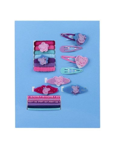 ACCESSOIRES POUR CHEVEUX PEPPA PIG - 20 PIECES - New discount.com