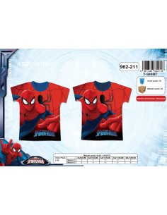 t-shirt manches courtes Spiderman