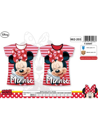 T-Shirt Manches courtes Minnie Disney
