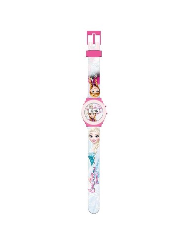 Set portefeuille + montre digitale La Reine des Neiges