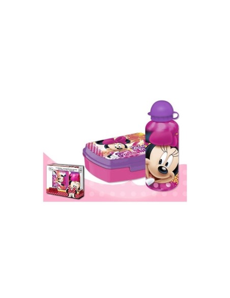 Boîte à goûter PVC + Gourde Minnie Disney
