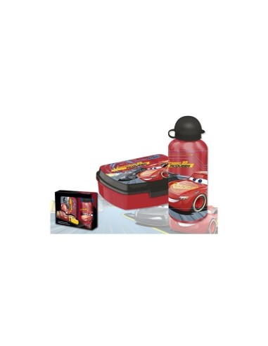 Boîte à goûter PVC + Gourde Cars Disney