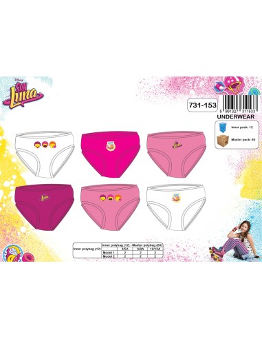 Boite de 3 Culottes Soy Luna