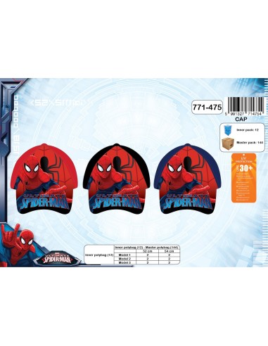 Casquette Spiderman