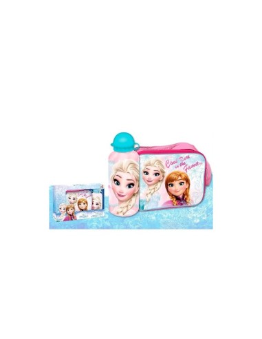 Set La Reine des neiges sac déjeuner thermique et gourde