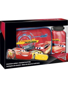 Set Cars Disney sac déjeuner thermique et gourde