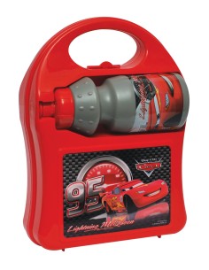 Boîte à gouter PVC + Gourde  Cars Disney