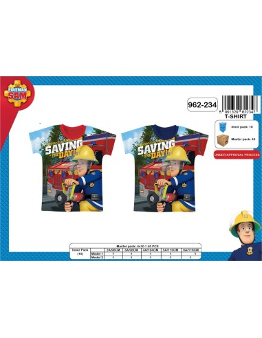 Camiseta Sam The Fireman -New discount.com