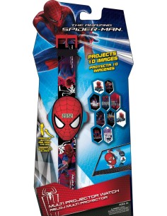 Montre projecteur Spiderman 4 - 3D - 10 hologrammes spiderman 4 -Ne...
