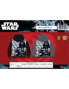 Sweat Star wars à capuche  avec 2 poches