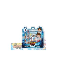 Set Yo-Kai watch Bloc Note + montre + stylo 6 couleurs
