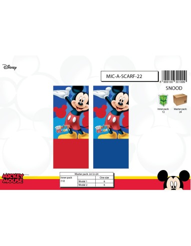 Coperta Disney Mickey Neck - New discount.com
