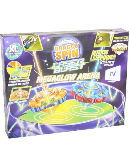 DRACCO SPIN LASER BLAST MEGA GLOW ARENA - New discount.com