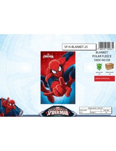 Plaid polaire Spiderman  marvel