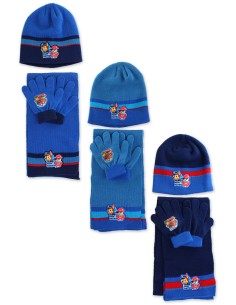 Set 3 pieces Beanie + scarf + gloves Pat Patrouille, New discount.c...