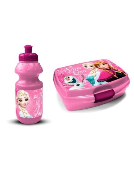 Boîte lunch Frozen et une gourde de 350 ml. Frozen - New discount.com
