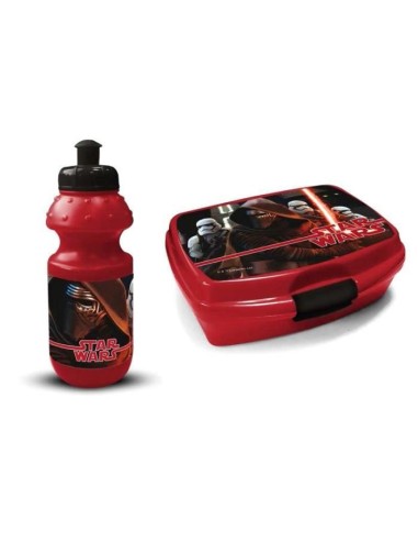 Boîte lunch Star Wars et une gourde de 350 ml. Star Wars - New disc...